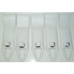Canadian No 4 White Parade Frog, (Lot of 5)