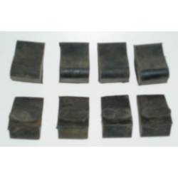 WWII Canadian Mk II Rubber Helmet Pads, (Set of 8)