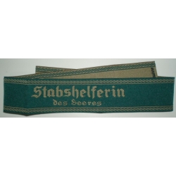 Army "Stabshelferin Des Heeres"