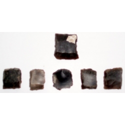 Pistol Flints, British, (set of 5), original