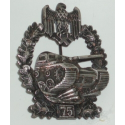 Panzer Assault Badge, "75"