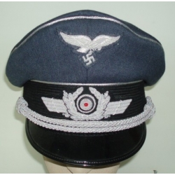 Luftwaffe Officer's Visor Cap, (EREL)