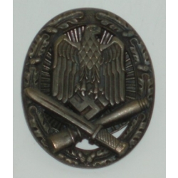 General Assault Badge, Bronze, (Screw Back)