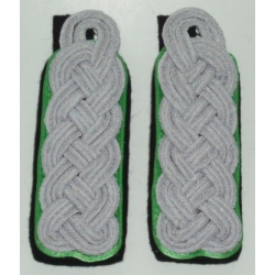 Waffen SS Panzer Grenadier Major's Shoulder Boards