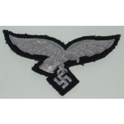 Luftwaffe Officer's Breast Eagle, (Black)