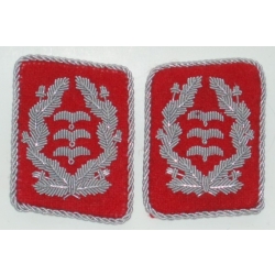 Luftwaffe Oberst Collar Tabs, (Red)