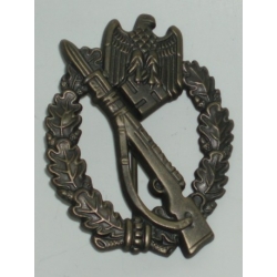 Infantry Assault Badge, Bronze, (Solid)