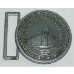 WWII Dutch/German Female Jeugdstorm Belt Buckle, (orig)