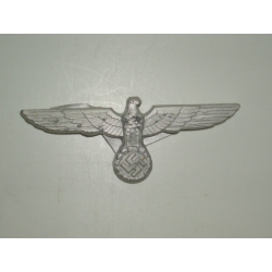 Army Visor Cap Eagle, Metal, (orig)