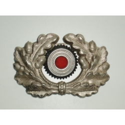 Army Officer's Visor Cap Wreath & Cocade, (orig)