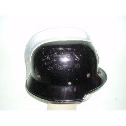 German M34 Square Dip Fireman's Helmet With Comb