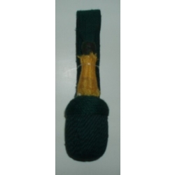 Army Green/Yellow/Green Troddel, Wool