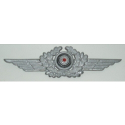 Luftwaffe Cap Wreath & Cocade, Metal, (orig)