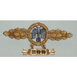 Luftwaffe Fighter Clasp, Gold, "200"