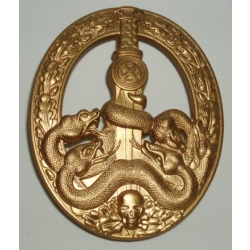 Anti-Partizan Badge, Gold