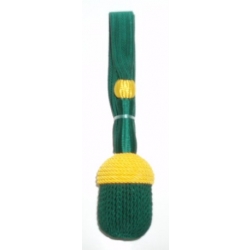 Army Yellow/Green/Yellow Bayonet Troddel