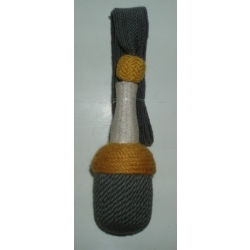Army Yellow/White/Yellow Troddel, Wool