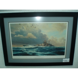 Sighting The Bismarck, Print, Robert Taylor