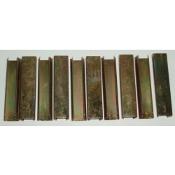 Russian Nagant 5rd Stripper Clips, (set of 10)