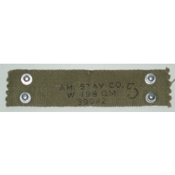 WWII US M1 Helmet Nape Strap, Size 5, (orig)