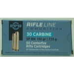 30 M1 Carbine, 110gr. SP., (50rds)