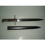 Swiss Model 1918 Bayonet & Scabbard, NEUHAUSEN, (205257)