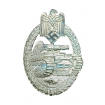 Panzer Assault Badge in Silver