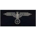 Waffen S.S. Enlisted Man's Cap Eagle (Silk Woven)