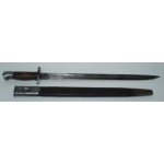 British P1907 Bayonet & Scabbard, (12A&SH) Sanderson  7, '15