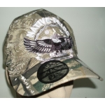 Ball Cap Native Pride, Camo Eagle