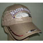 Ball Cap Native Pride, Tan Feather