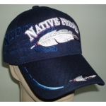 Ball Cap Native Pride, White Feather