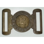 British EM General Service Belt Buckle, King's Crown, (orig)