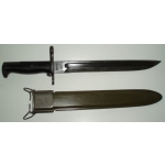 US M1905E1 M1 Garand Bayonet & Scabbard, (SA 1918)