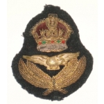 RCAF/RAF Officer's Cap Badge, K.C.
