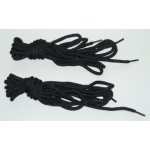 Black Combat Boot Laces, 63", (2 Pair)