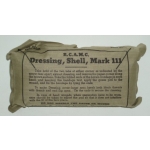 Canadian Korean War, Dressing, Shell, Mark III, (1951)