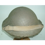 WWII Canadian Mk II Helmet With Net, (C.L./C. '42)