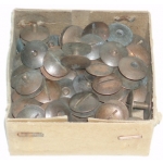 WWII Helmet Liner, Mk I, II & III, Nut & Bolt, (QTY 100)