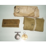 WWI 2- Can. Inf. Pair, (Plus WWII items)