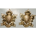 Battleford Light Infantry Collars, (pair)