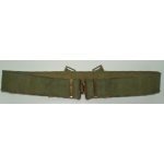 Canadian P37 Web Belt, Blancoed, WWII