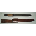 Canadian Ross Fighting Knife & Scabbard