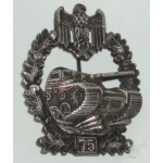 Panzer Assault Badge, "75"