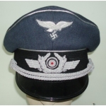 Luftwaffe Officer's Visor Cap, (EREL)