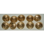 Kriegsmarine Tunic Buttons, (Lot of 10)