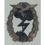 Luftwaffe Ground Assault Badge, "25".