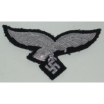 Luftwaffe Officer's Breast Eagle, (Black)
