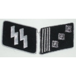 SS Hauptsturmfuhrer Collar Tabs
