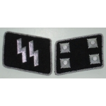 SS Sturmbannfuhrer Collar Tabs